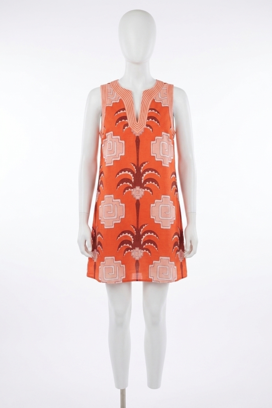 NEW ENTRO shauna mini dress in tomato